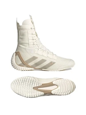 Adidas Boxeo Speedex 23 Top Alto Para Hombre Talla 11.5 Zapatos Off White JH8822  Foto 1 de 4