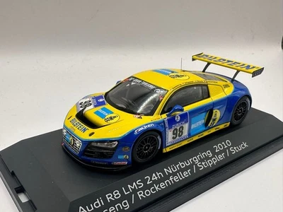 SPARK DEALERSHIP  - AUDI R8 LMS 24H NURBURGRING 2009 1:43 SCALE MODEL CAR - Image 1 of 4