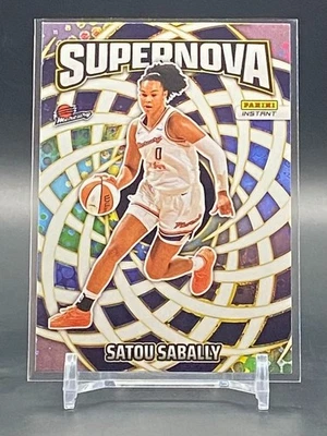 2025 Panini Instant WNBA Satou Sabally Supernova Phoenix Mercury #SN-16 - Image 1 of 3