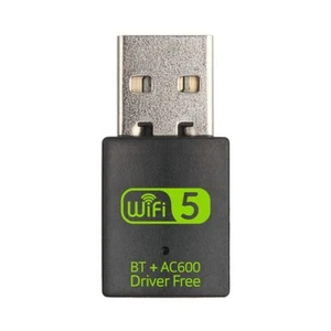 600 Mbit/S USB-WLAN-Adapter, Treiberfrei, Bluetooth 5.0, Dualband-Netzwerkk9008 - Afbeelding 1 van 10