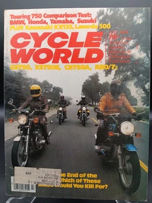 CYCLE WORLD JUL 78 KX125 Hodaka SL175 C-A 175 Qual Laverda 500 1928 Vellocette  - Image 1 of 4