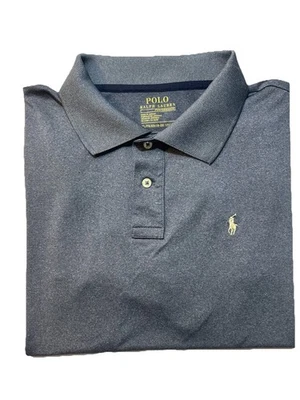 NEW Polo Ralph Lauren Performance- Polo Shirt - Boys Size XL 18-20 - Gray - Image 1 of 4