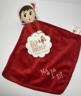 El Elfo en el Estante Niña Mi 1er Primer Elfo Navidad Sonajero Bebé Juguete Amoroso Foto 1 de 4