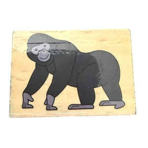 Markenlos Gorilla Kinder Stempel - Bild 1 von 2