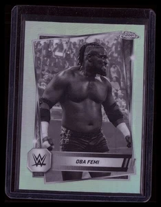 2025 Topps Chrome WWE Oba Femi Sepia Refractor # 133 - Picture 1 of 2
