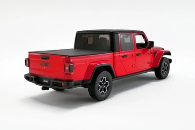 2019 Jeep Gladiator Rubicon Pickup Truck, Firecracker Red GT Spirit US024  1/18 - Image 1 of 4