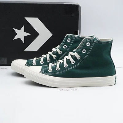 Size 8 Women's Converse Chuck Taylor All Star High Top Sneakers A13368C Green - Image 1 of 4