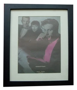FRED PERRY + CAMISETAS + ANUNCIO CLÁSICO ORIGINAL 1986 ENMARCADO + PÓSTER + ENVÍO RÁPIDO AL MUNDO - Imagen 1 de 7