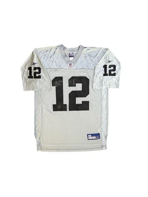 Camiseta deportiva vintage de los Oakland Raiders Rich Gannon de la NFL plateada XL Reebok de la década de 2000 Foto 1 de 4