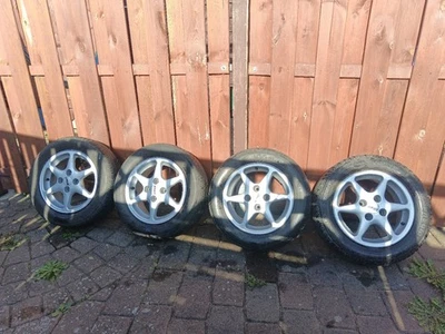 Alufelgen 14 Zoll mit Sommerreifen Audi, Seat usw. - Bild 1 von 4