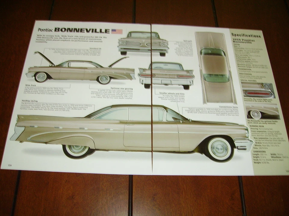 Pontiac Bonneville 1959 artículo original 2003 Foto 1 de 1