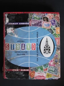 STAMP COLLECTION in STANLEY GIBBONS LUXURY STRAND STAMP ALBUM WORLD philately - Picture 1 of 24
