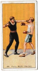 Carreras - 'The Science of Boxing Series (Black Cat)' (1914) - Full Body Swing - Picture 1 of 2