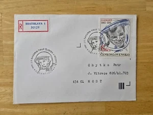 Space Cover | Czechoslovakia 12/04/1991 - Picture 1 of 2