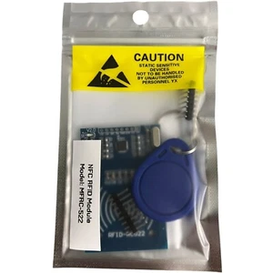 MFRC-522 RFID Reader/Writer Module Kit | NFC Key Fob + Header | Open Box New - Picture 1 of 5