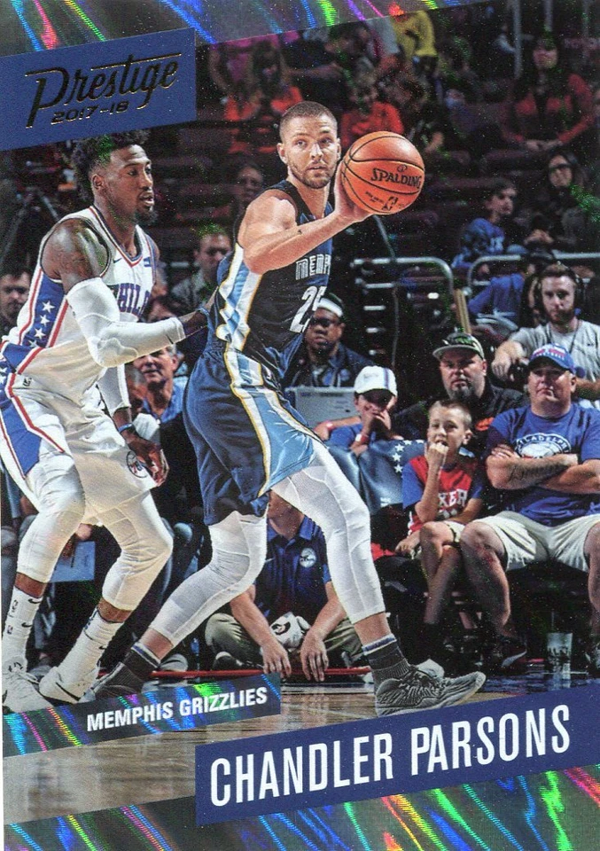 2017-18 PRESTIGE MIST PARALLELS CHANDLER PARSONS MEMPHIS GRIZZLIES - Image 1 of 2