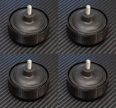 STANLEY ENGINEERING 4 pezzi piedini di ricambio per giradischi Technics SL-1200 1210 MK2 MK3 M3D MK3D