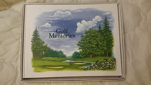 Golf Memories Book by Talus Corp. New in Box Great keeping Golf Memories - Picture 1 of 4
