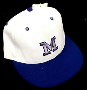 Texas Baseball Team M Logo Hat ⚾ Fitted Size 6 5/8 Pro-Line Cap VTG Made in USA - Picture 1 of 6