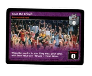 WWE Raw Deal Card: Stun The Crowd - Imagen 1 de 1