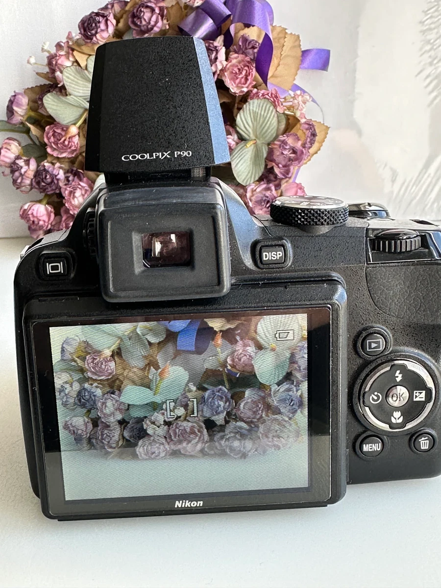 完動品】Nikon COOLPIX P90 デジタルカメラ 動作確認済みケース 完動品