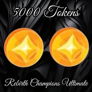 5000 Rebirth Champions Ultimate Tokens - RCU Tokens - Cheap and Fast!! - Picture 1 of 1