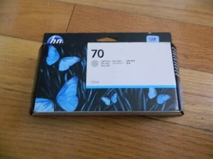 2022 GENUINE HP 70 LIGHT GRAY CARTRIDGE C9451A DESIGNJET Z2100 Z3100 Z3200 Z5200 - Zdjęcie 1 z 1