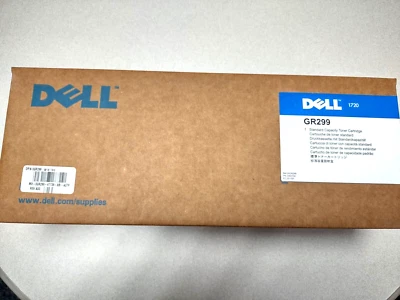 Genuine Dell GR299 Black Toner Cartridge 1720 Brand NEW / Sealed - Image 1 of 4