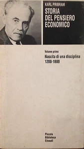PRIBRAM, STORIA DEL PENSIERO ECONOMICO, VOL. 1, EINAUDI PBE - Foto 1 di 1