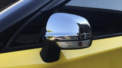 Fit For MG MG3 MG 3 2015-2017 Chrome Side Mirror Cover Trim 2 PCS - Image 1 of 2