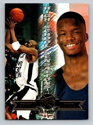 Kobe Bryant Jermaine O'Neal 1996 Press Pass Rookie RC #44 Foto 1 de 2