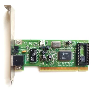 DAVICOM DM9102 100MBit Ethernet LAN PCI Netzwerkkarte RJ45 mit Bootrom Sockel - Picture 1 of 1