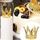 Mini Cake Topper Crown Happy Birthday Ornament Wedding Decoration Cake S3H6