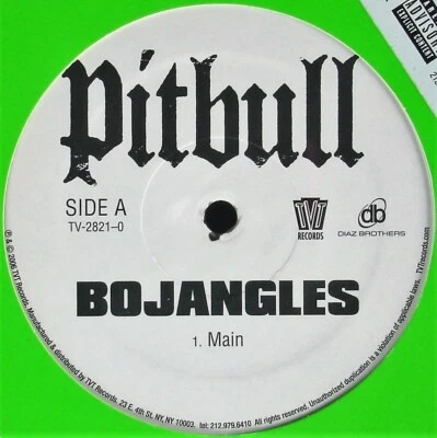 PITBILL "BOJANGLES" 2006 VINYL 12" SINGLE ~RARE~ HTF *SEALED* Foto 1 de 4