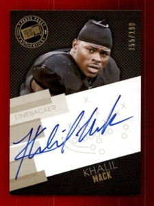 2014 Press Pass Autographs Gold #KM Khalil Mack 155/199 - Picture 1 of 2