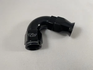 -6 120 Degree 200 Series Braided Teflon Hose End Fitting - Picture 1 of 1