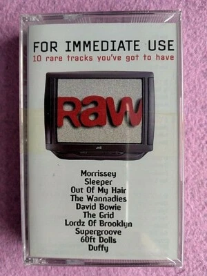 RAW 10 RARE tracks Audio Cassette Tape Morrissey Sleeper David Bowie Duffy NEW - Image 1 of 2