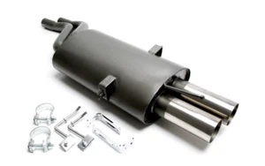 Sport exhaust muffler sport silencer for BMW E46 320i 325i 330i Ci - Picture 1 of 3