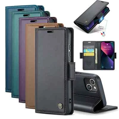 Handy Hülle Magnet Flip Book Case Cover Tasche Wallet Etui Schutzhülle - Bild 1 von 4