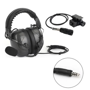7.1-C5 Adjustable Noise Cancelling Headset pour AN/PRC-152 AN/PRC-148 U329 Radio - Zdjęcie 1 z 13