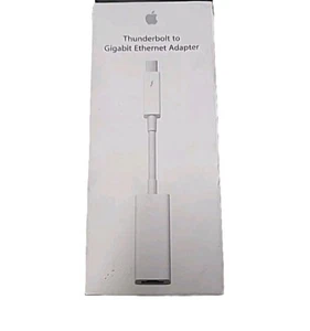 Apple A1433 Thunderbolt to Gigabit Ethernet Adapter MD463LL/A Used - Afbeelding 1 van 5