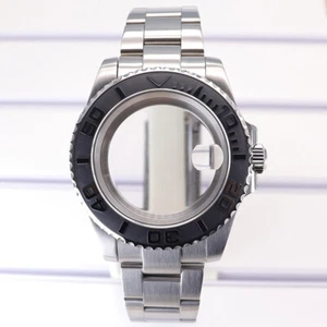 Caja de reloj de 40mm + correa para Seiko nh35 Nh36 nh38 Eta2824 8215 Movimiento Dial de 28.5mm - Imagen 1 de 29