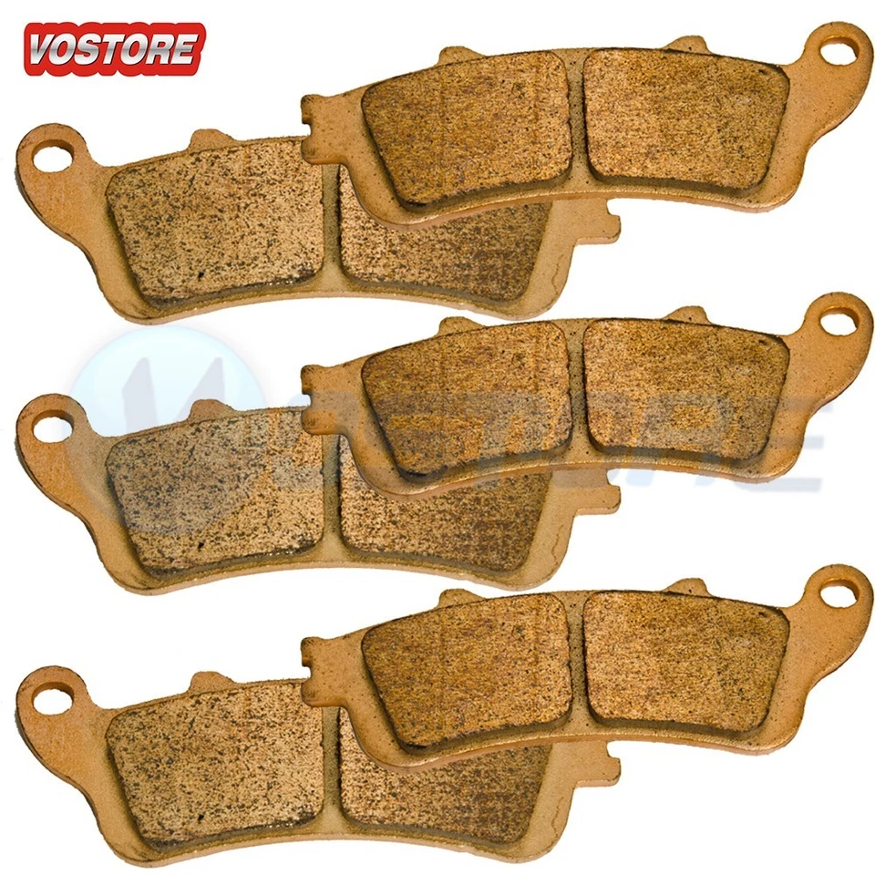 F+R Sintered Brake Pads for Honda VFR 800 CBR 1100 VTX 1800 ST 1100 1300 - Image 1 of 1