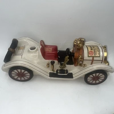 RARE 1911 MERCER AUTOMOBILE CAR WHISKEY LIQUOR DECANTER Empty Made In The  USA - Image 1 of 4