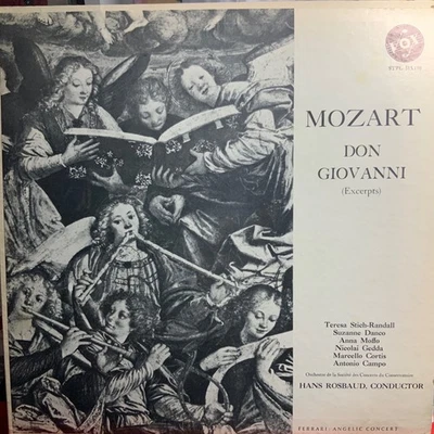 MOZART-DON GIOVANNI-EXCERPTS-ROSBAUD-ORIGINAL VOX RECORDS LP VINYL-USED Foto 1 de 4
