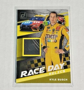 2020 Panini Donruss Racing NASCAR Race Day Relics Race Used Kyle Busch - Picture 1 of 2