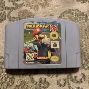 Mario Kart 64 (Nintendo 64 N64, 1997) Original getestet funktioniert super!! - Bild 1 von 2