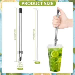 Straw Punching Tool Plastic Lid Straw Puncher With Anti Slip Grip for stUDu - Picture 1 of 11
