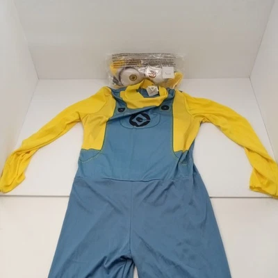  Boys large Minions Bob Despicable Me Halloween Costume Jumpsuit 12-18 Months - Image 1 of 3