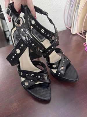 Christian Dior VINTAGE Fall 2003 Bubble Strappy Sandal Heels - Image 1 of 4